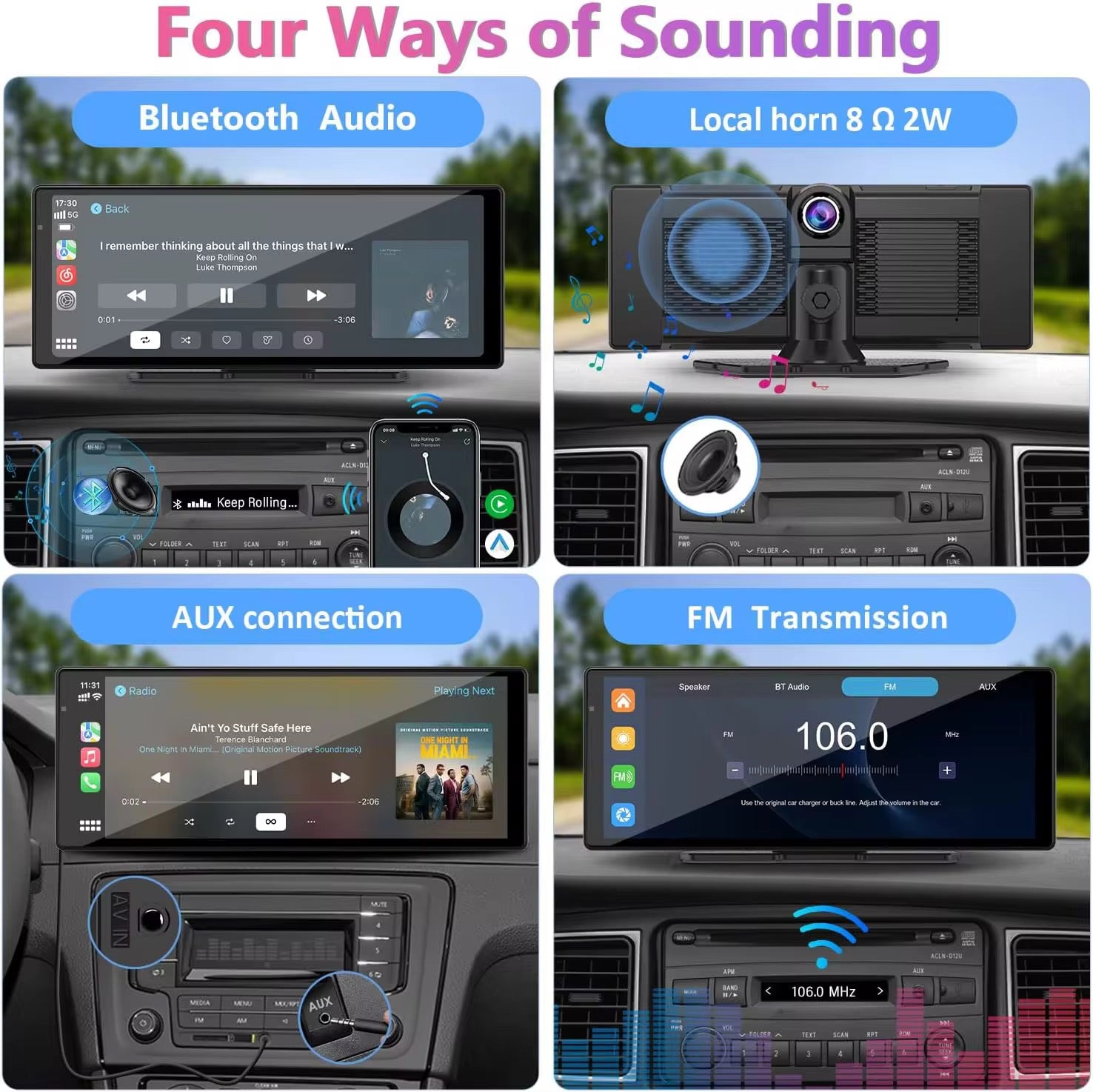MotorModz 2026 10.26” with built in dash cam