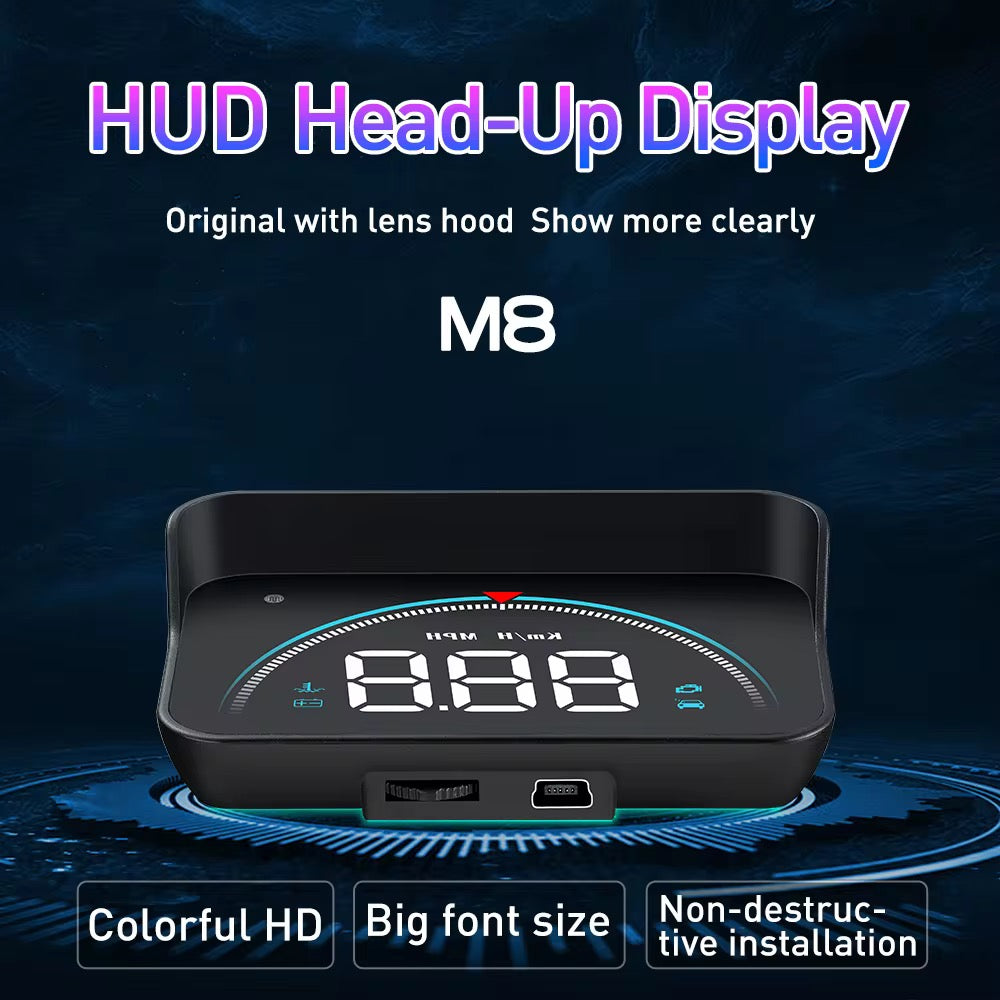 MotorModz 2026 Smart Car Heads Up Display (HUD)