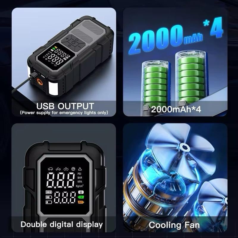 MotorModz All-in-One, Ultra Safe Jump Starter and Tyre inflators