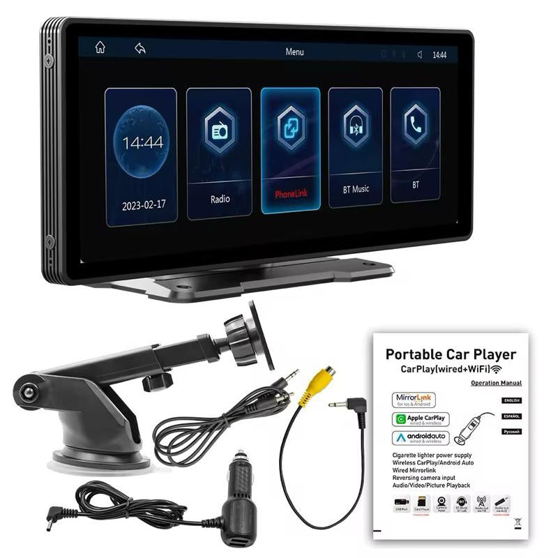 MotorModz 2026 10” Wireless CarPlay, Android Auto & Mirror Link Touchscreen