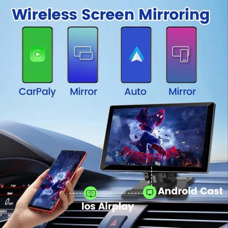 MotorModz 2026 10” Wireless CarPlay, Android Auto & Mirror Link Touchscreen